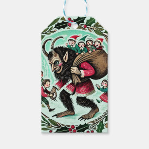 Krampus Christmas Geschenkanhänger
