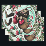 Krampus Christmas Geschenkpapier Set<br><div class="desc">"Krampusweihnachtsfest" ist zu einer humorvollen und freudlosen Drehung bei den traditionellen Feierlichkeiten geworden. Diese dunklere Seite der Saison umarmt die Folklore von Krampus, einem mythischen Wesen aus den Alpentraditionen, das sich mit den üblichen fröhlichen Urlaubsszenarien abhebt. Krampus Weihnachten Spaß bringt Weihnachten und Weihnachten spielerisch in den Vordergrund und verleiht den...</div>