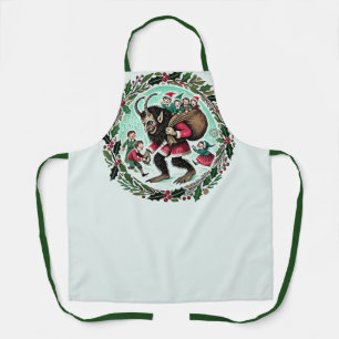 Krampus Christmas Schürze