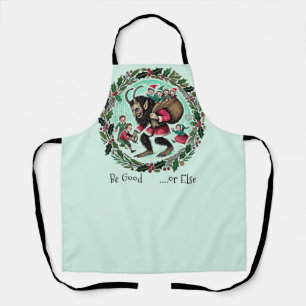 Krampus Christmas Schürze