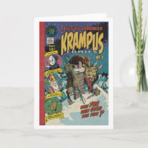 Krampus-Comics-Karte