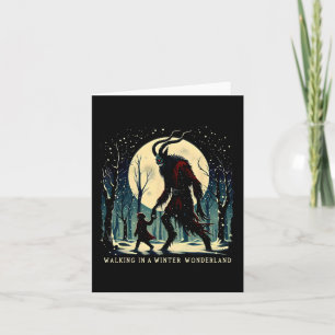 Krampus Dunkler Winterurlaub Wandern im Winter Wo Karte