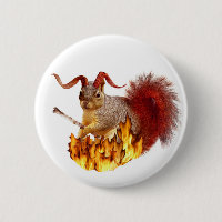 Krampus Eichhörnchen-Knopf