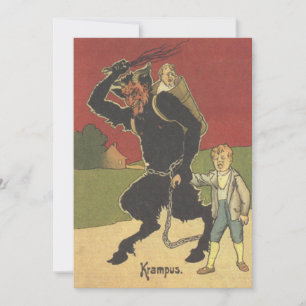 Krampus entführt Kinder