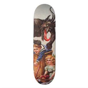 Krampus entführt Kinder Skateboard