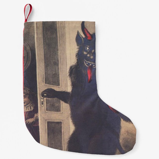 Krampus Entführungen Kleiner Weihnachtsstrumpf (Vorderseite)