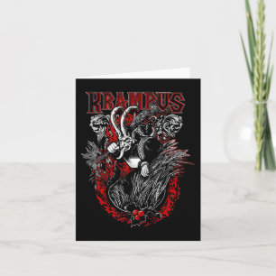 Krampus Frohe Weihnachtsfeiertage Weihnachten Horr Karte