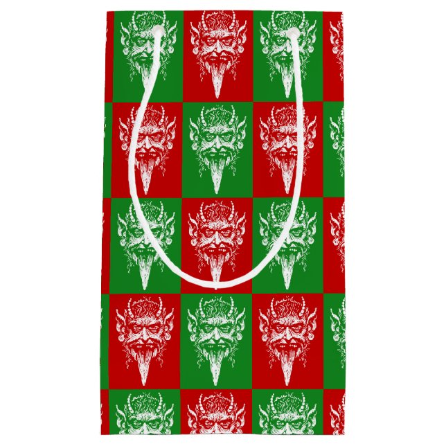 Krampus Geschenktasche Kleine Geschenktüte (Vorderseite)