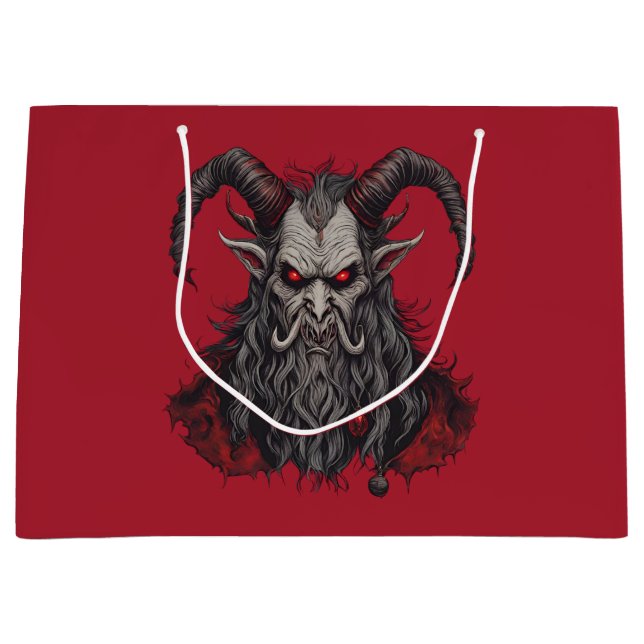 Krampus Große Geschenktüte (Vorderseite)