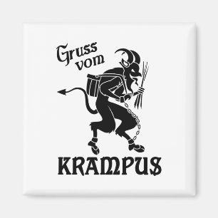 Krampus - Gruß vom Krampus Magnet