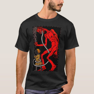 Krampus hat eine lange Zunge! T-Shirt