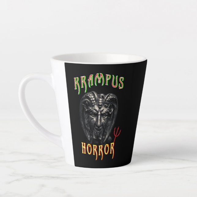 Krampus-Horror Milchtasse (Links)