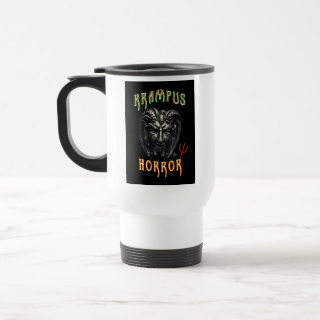 Krampus-Horror Reisebecher (Links)