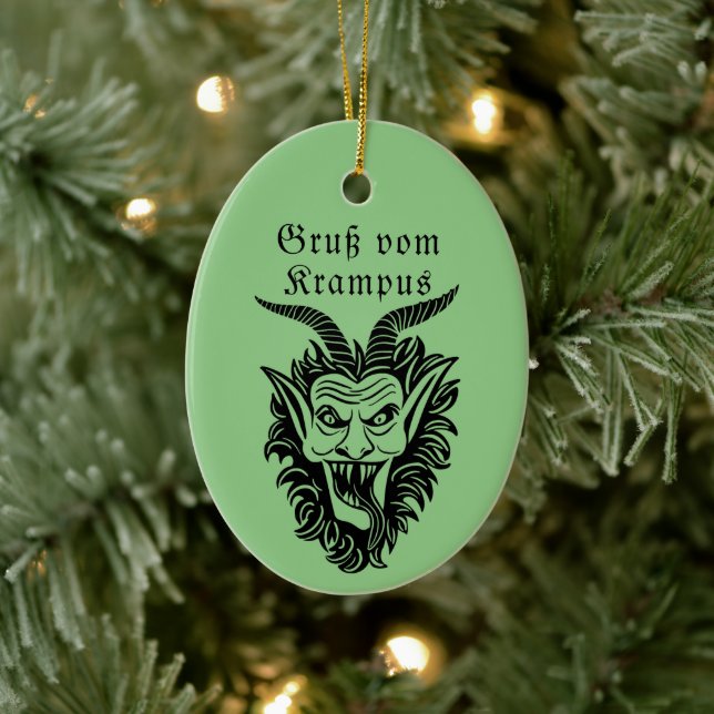 Krampus Keramik Ornament (Baum)