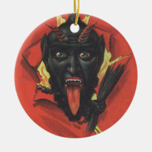 Krampus Keramikornament