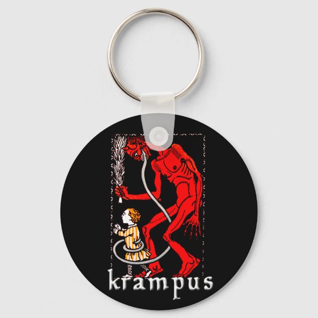 Krampus Keychain Schlüsselanhänger (Vorderseite)
