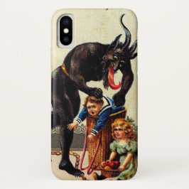 Krampus Kinder in Basket Holiday Weihnachten Case-Mate iPhone Hülle