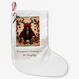 Krampus kommt – Sei frech! | Dunkler Humor Chris Kleiner Weihnachtsstrumpf