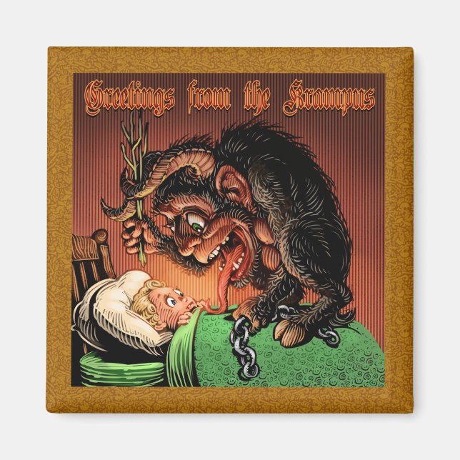Krampus Magnet (Vorne)