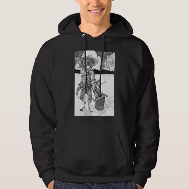 Krampus Mens Hoodie (Vorderseite)