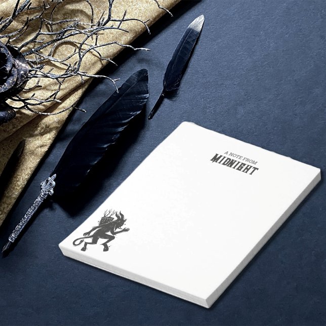 Krampus Notizblock (Von Creator hochgeladen)