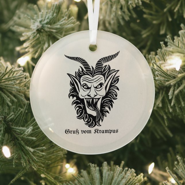 Krampus Ornament Aus Glas (InSitu)