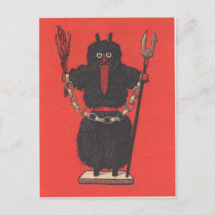Krampus Postkarte