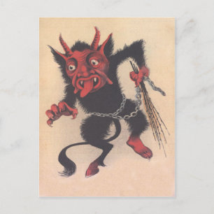 Krampus Postkarte