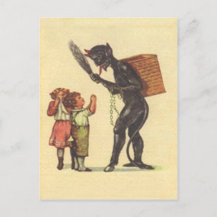 Krampus Postkarte