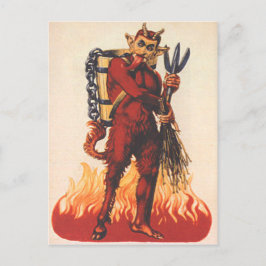 Krampus Postkarte