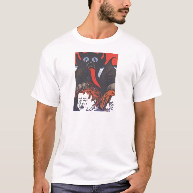 Krampus Punding Children T-Shirt (Vorderseite)