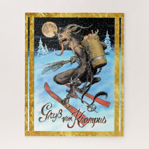 Krampus Puzzlespiel Puzzle