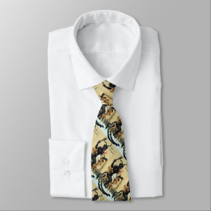 Krampus Rocking Horse Weihnachtsfeiertag Necktie Krawatte