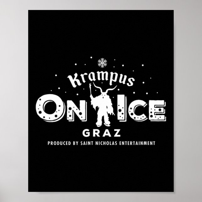 Krampus Run Graz Österreich Poster (Vorne)