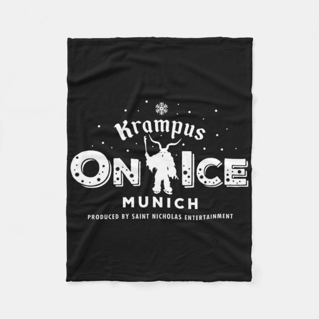 Krampus Run München Deutschland Fleecedecke (Vorderseite)