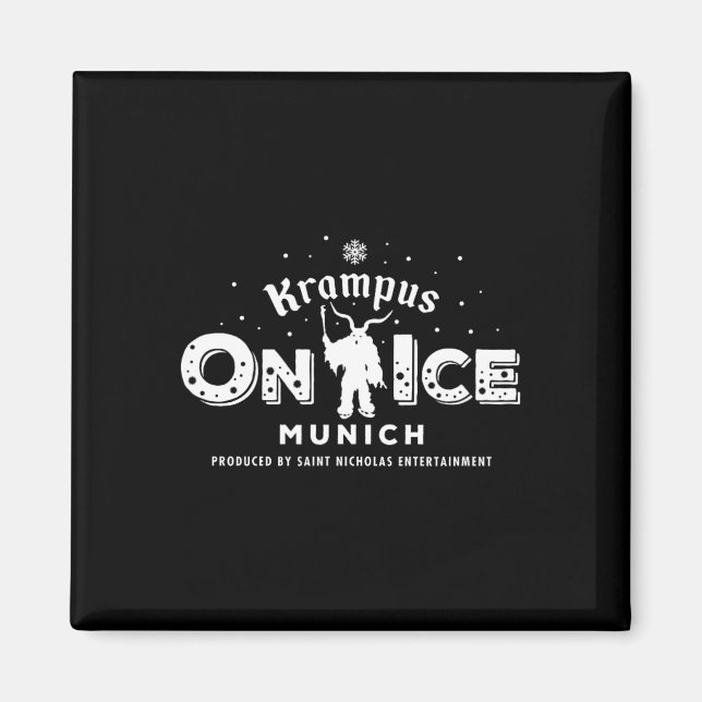 Krampus Run München Deutschland Magnet (Vorne)
