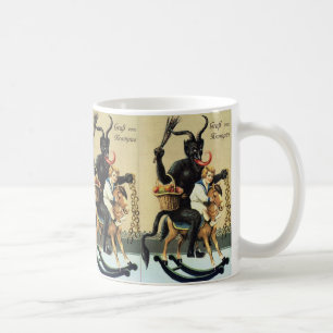 Krampus Schaukelpferd Feiertag Weihnachten Xmas Tasse