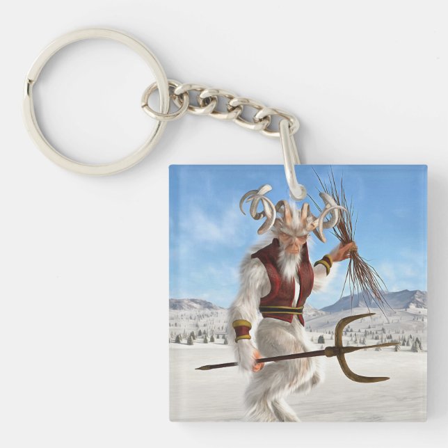Krampus Schlüsselanhänger (Vorderseite)