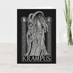 Krampus - Ss Von Krampus dunkle gothische Weihnach Karte