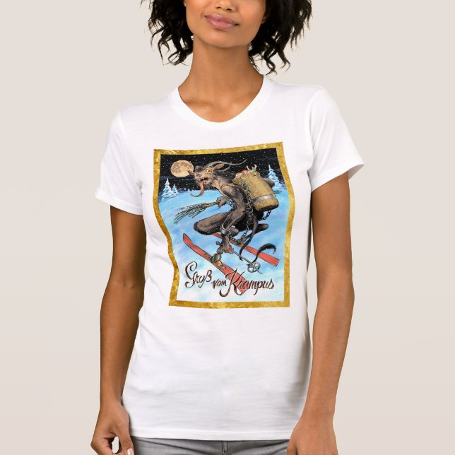 Krampus-T-Shirt T-Shirt (Vorderseite)