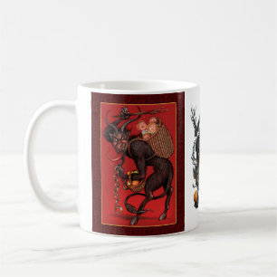 Krampus-Tasse mit 3 Designs Kaffeetasse