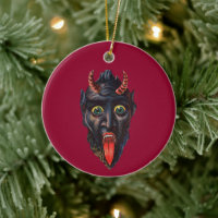 Krampus Vintag Illustration Horror