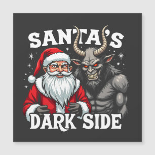 Krampus, Weihnachtsmanns dunkle Seite, Christmas E Magnetkarte