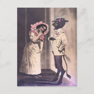 Krampuspickdatum Postkarte