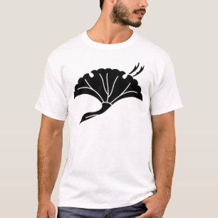 Kran-förmiges Ginkgoblatt T-Shirt