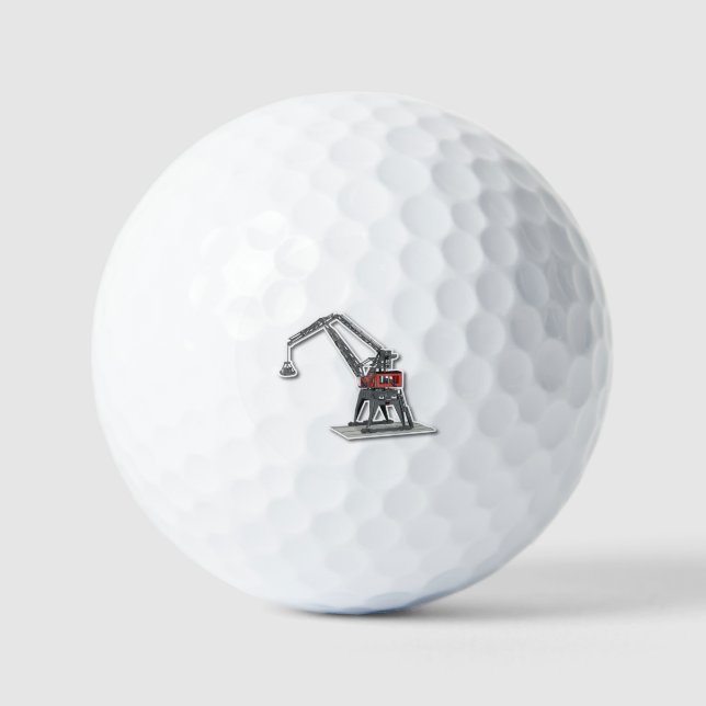 Kran Golfball (Vorderseite)