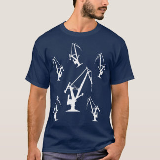 Krananlagen-Design T-Shirt