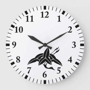 Kranarrokade Große Wanduhr