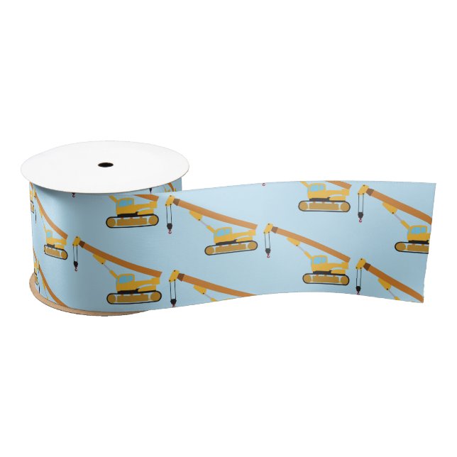 Kranbau Satinband (Spule)
