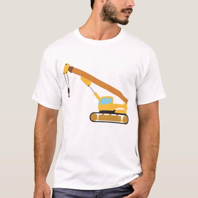Kranbau T-Shirt (Vorderseite)